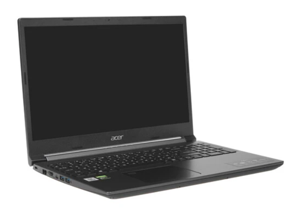 15.6" Ноутбук Acer Aspire A715-74G (1920x1080, Intel Core i5-9300H, RAM 8ГБ, SSD 512ГБ, NVIDIA GeForce 1650, Win 10 Pro)