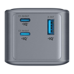 Внешний аккумулятор Anker Prime (20000 мА·ч) Проводная зарядка: 2 USB-C, USB-A. Беспроводная зарядка: нет. Есть дисплей. Энергоёмкость — 72 Вт·ч. Максимальная выходная мощность — 100 Вт