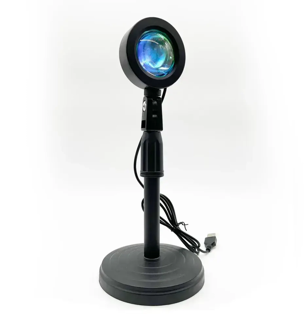 Лампа закат с пультом, напольный светильник