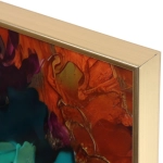 Картина интерьерная в раме «КАНТОТТО», яркие цветы, 40*60см (термоусадочная пленка)