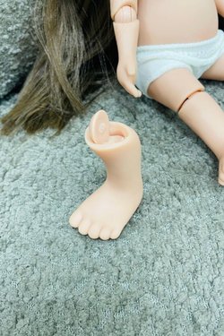 УЦЕНКА3 Кукла Nines виниловая 30см MIA CASE шарнирная без одежды (1210W)