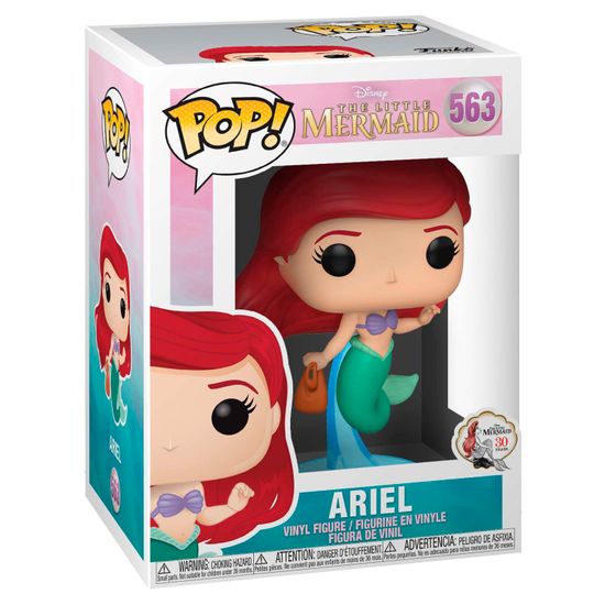 Фигурка Funko POP! Disney Little Mermaid 30th Ariel w/bag (563) 40102 / Фигурка Фанко ПОП! по мотивам мультфильма "Русалочка", Ариэль