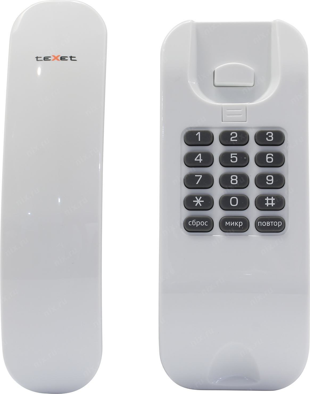 Проводной телефон TEXET TX-215 белый