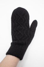 Варежки В021-07 черный