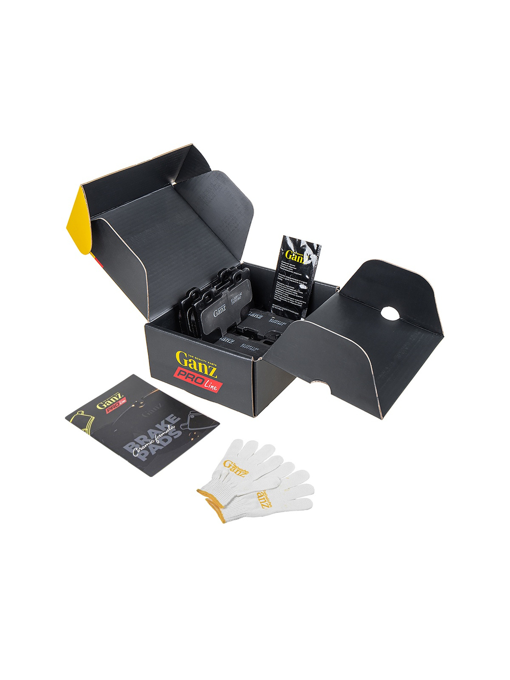 Колодки задние PRO-Line Ceramic INFINITI FX35/FX37/FX50/G37/NISSAN Z350 08-> GANZ GIJ09114C