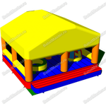 Батут "Спорткомплекс" с тентом 7*7*4.5 м