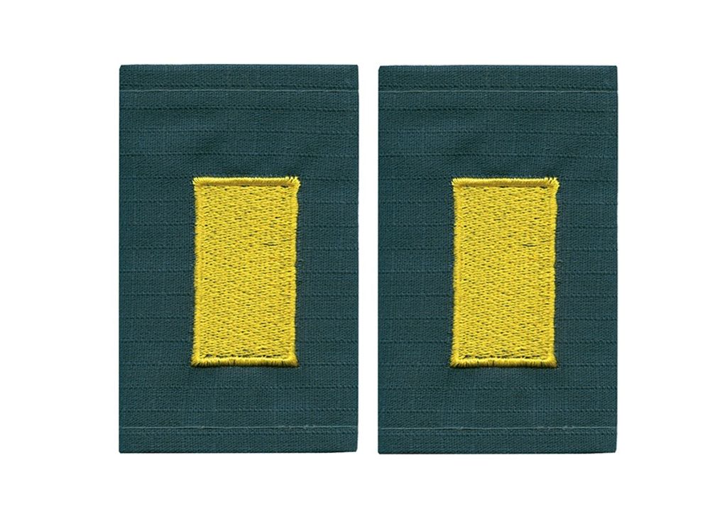 Фальшпогоны МЧС с вышитыми желтыми лычками старшина