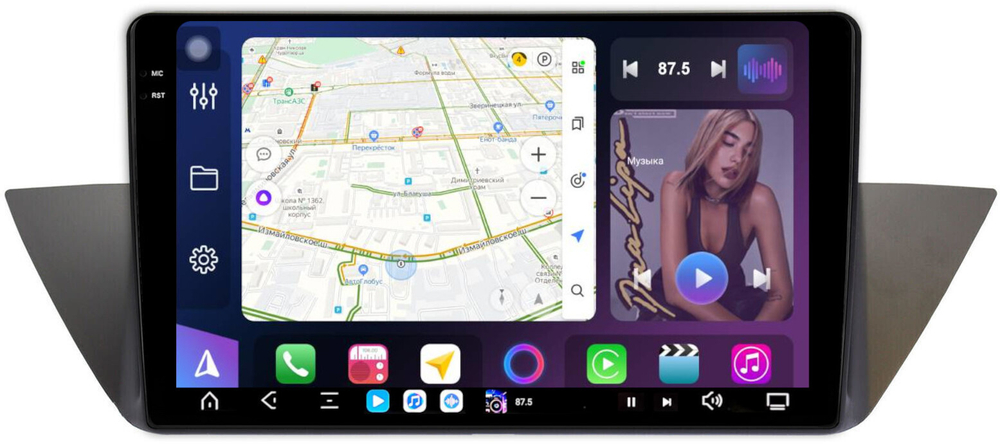 Магнитола BMW X1 E84 2009-2014 CIC - FarCar XXL10-9595CIC монитор 10.36" 2K QLED на Android 14, TS20, 8+256Гб, CarPlay, 4G SIM-слот