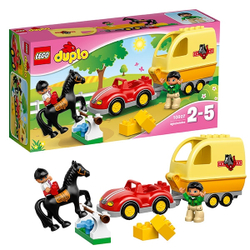 LEGO Duplo: Трейлер для лошадок 10807 — Horse Trailer — Лего Дупло