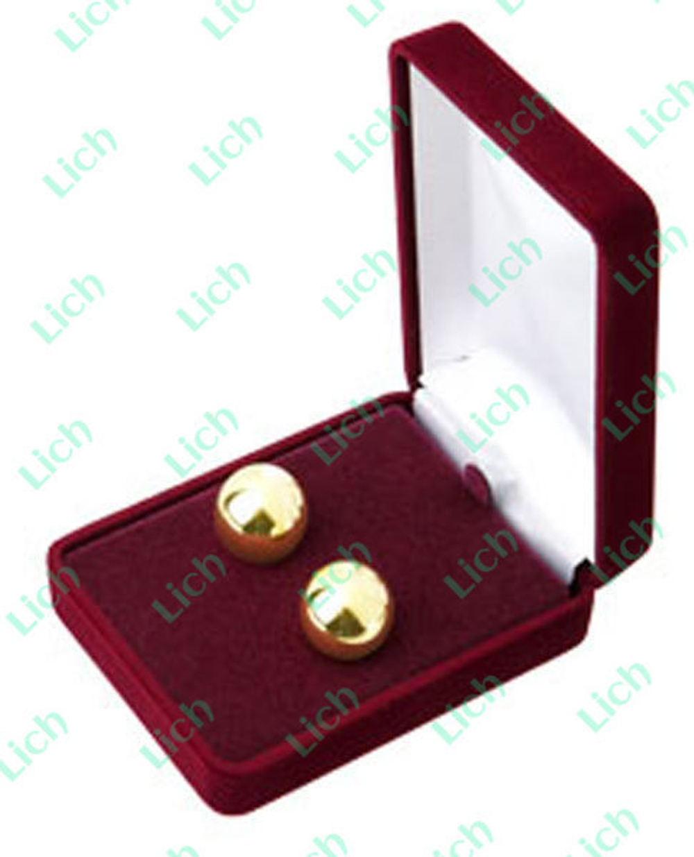 Подарочные вагинальные шарики под золото Ben Wa Balls, 1.5 см