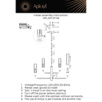Подвесная люстра Aployt Izidora APL.337.07.06