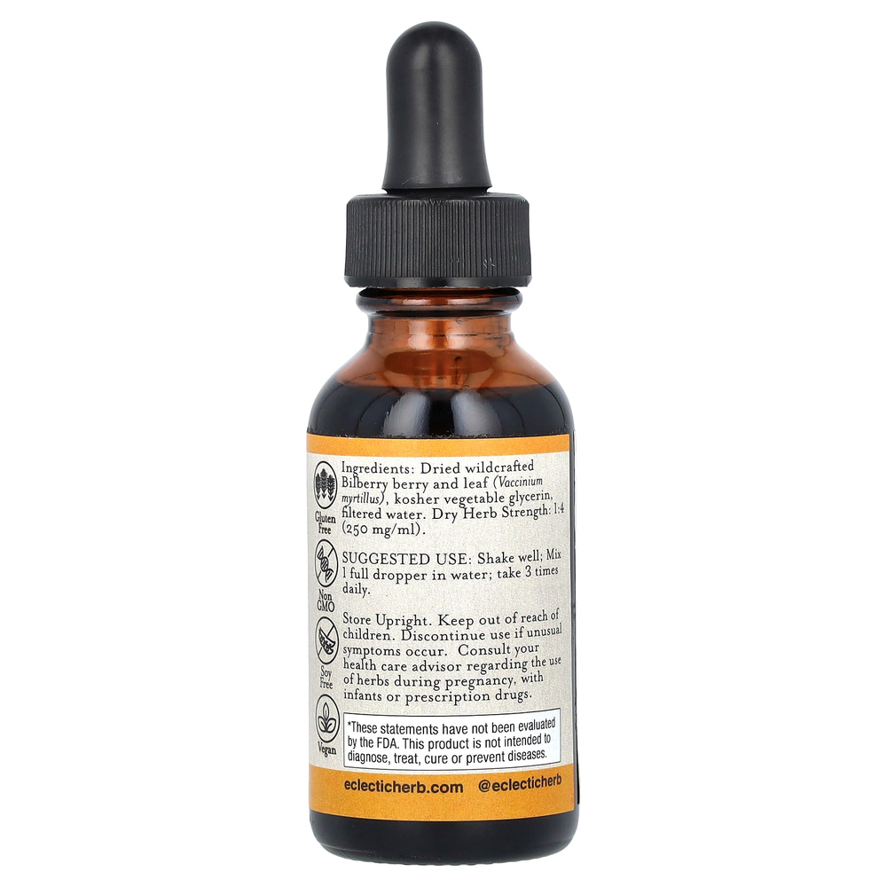 Eclectic Herb, Экстракт черники, 250 мг, 30 мл (1 жидк. Унция)