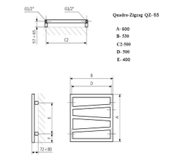 QZ65 600х500мм