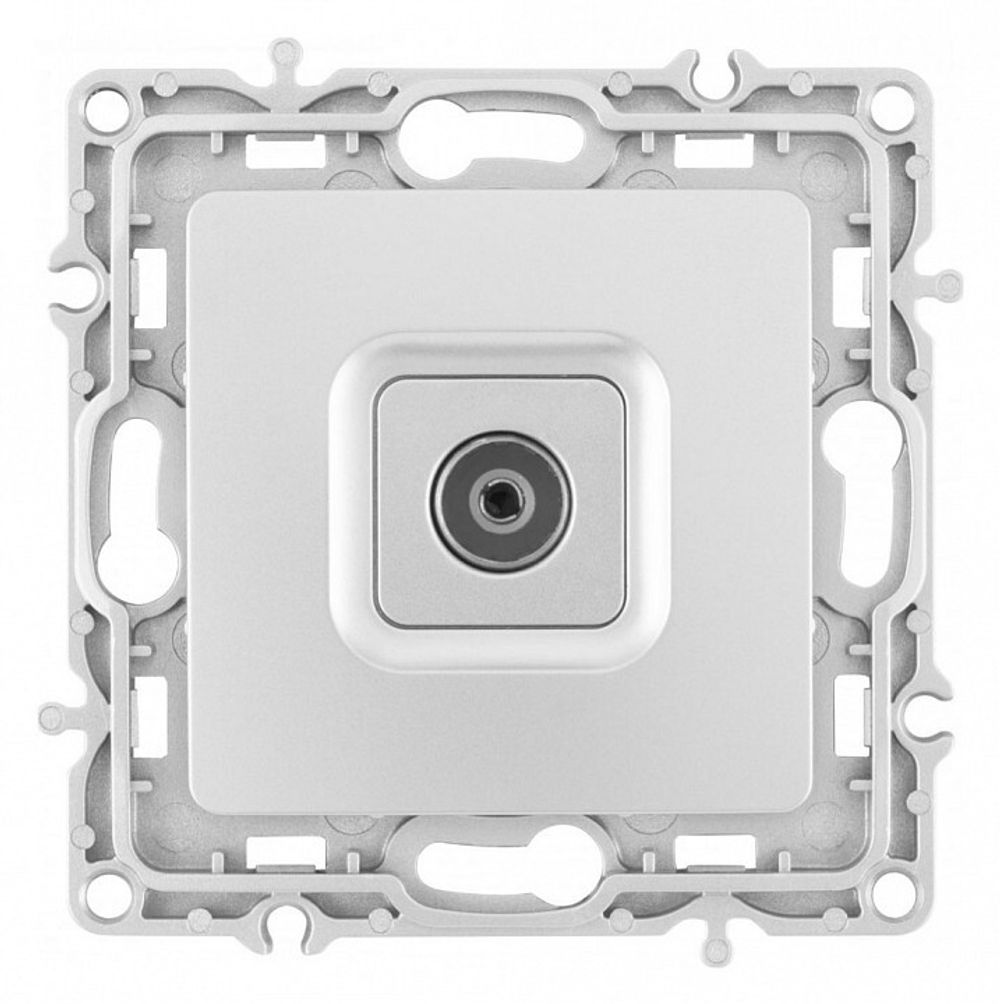 ТВ-розетка без рамки Arte Milano am-217 217.43-1.silver