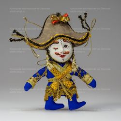 Ёлочная игрушка Солдат в треуголке