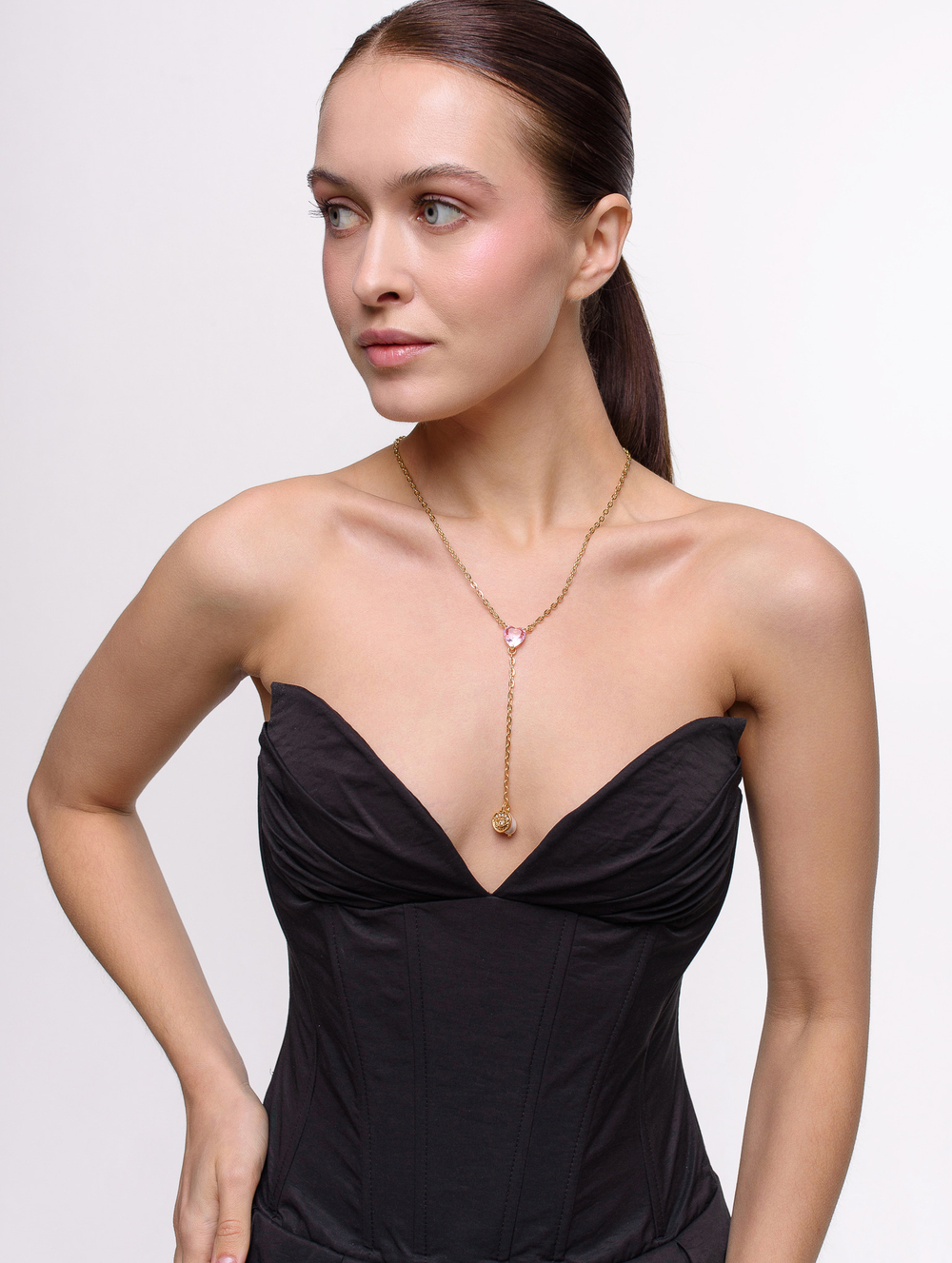 Сотуар "Heart coin" pink Gold