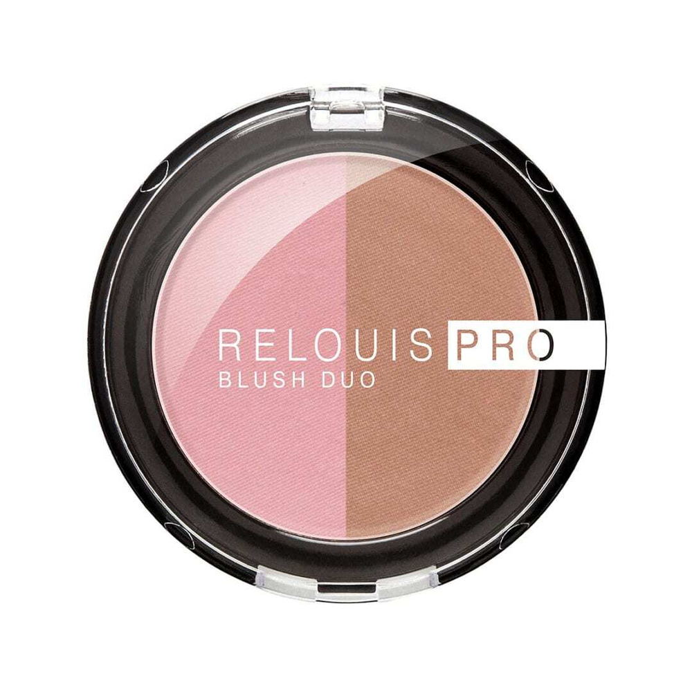 RELOUIS PRO "BLUSH DUO" Румяна компактные "R" тон 205