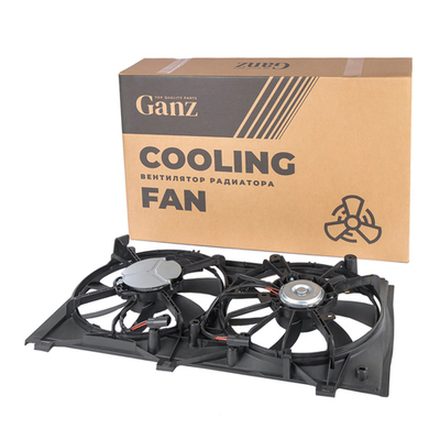 Вентилятор радиатора в сборе (двойной) TOYOTA Camry 07-11/Camry AHV41 06-15/Camry 2007-20 GANZ GIC06547