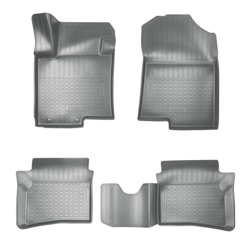 Ковры в салон Norplast/Unidec для Hyundai Bayon (2021-), Серый, арт.NPA11-C31-035-G