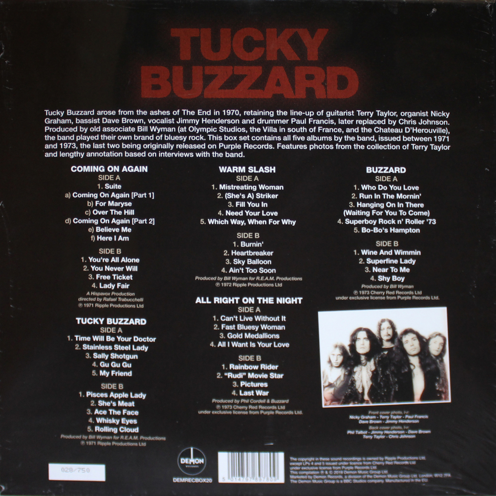 Tucky Buzzard / The Complete Tucky Buzzard (Limited Edition Box Set)(5LP)