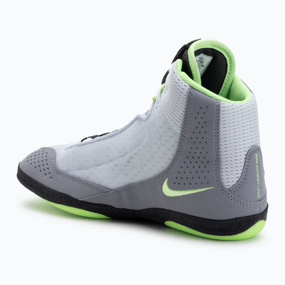 Борцовки Nike Inflict 4 football grey/lime blast/anthracite/white