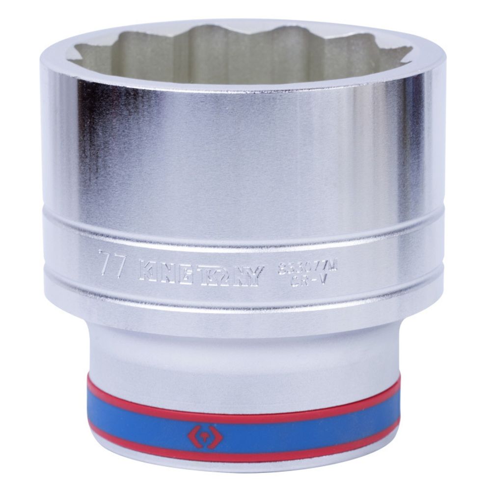 KING TONY (833077M) Головка торцевая стандартная двенадцатигранная 1", 77 мм