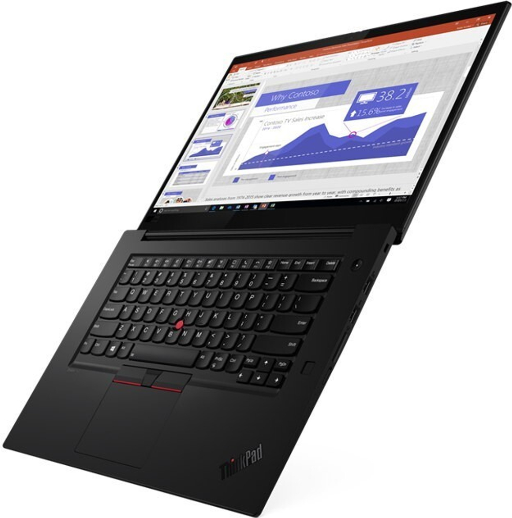 Ноутбук Lenovo ThinkPad X1 Extreme G3 20TK002YRT 15.6; LED / 1920x1080 FHD / TFT IPS / Intel Core i7 / 10750H / 2600 МГц / NVIDIA GeForce GTX 1650 Ti MAX Q / 4 Gb / 16 Gb / SSD / 1000 ГБ / 4G (LTE) / Windows 10 Pro