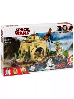 Конструктор Звездные войны Хижина Йоды 241 деталь