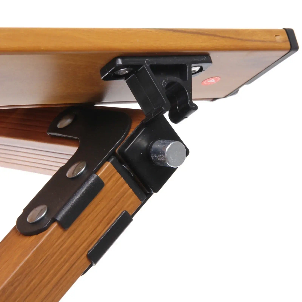 Стол кемпинговый складной DC-5002, 86*58*44 см, цвет: светлое дерево, каркас алюминий, ТуристМастер