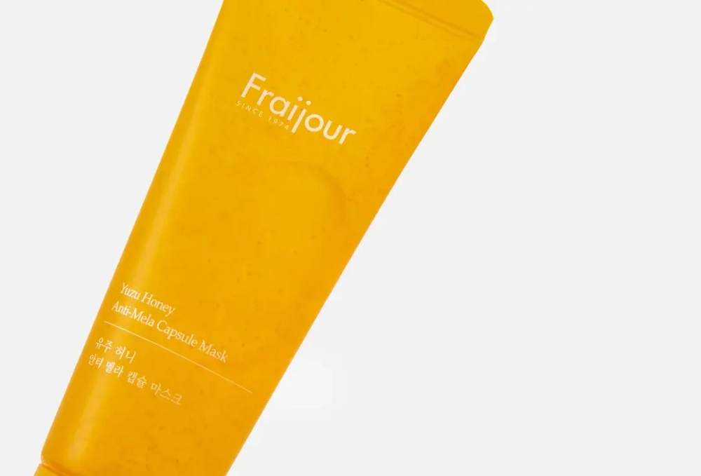 Fraijour Осветляющая капсульная маска с юдзу Fraijour Yuzu Honey Anti-Mela Capsule Mask, 75 мл
