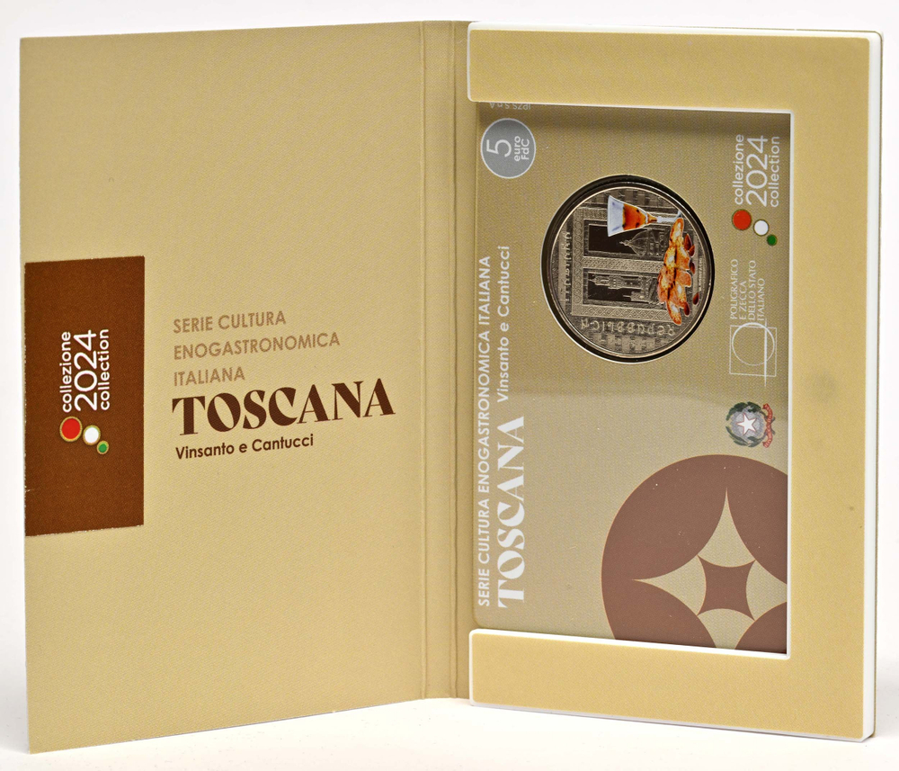 ИТАЛИЯ, 2024, 5 ЕВРО