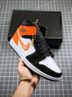 AIR JORDAN 1 MID SHATTERED BACKBOARD BLACK/WHITE-STARFISH