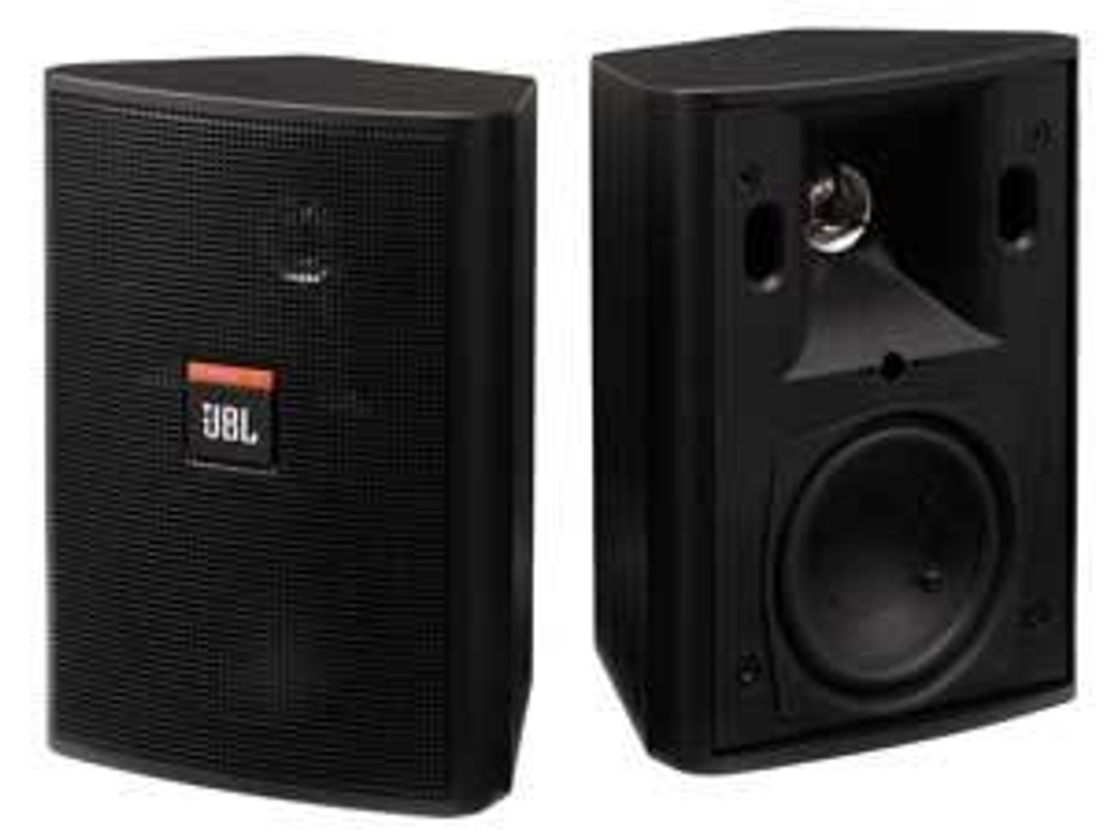 JBL CONTROL 23 Сверхкомпактная 2-полосная акустическая система. 85-22000 Гц, 25 Вт, 8 Ом. Габариты: 193x140x111 мм. Вес: 1,8 кг.