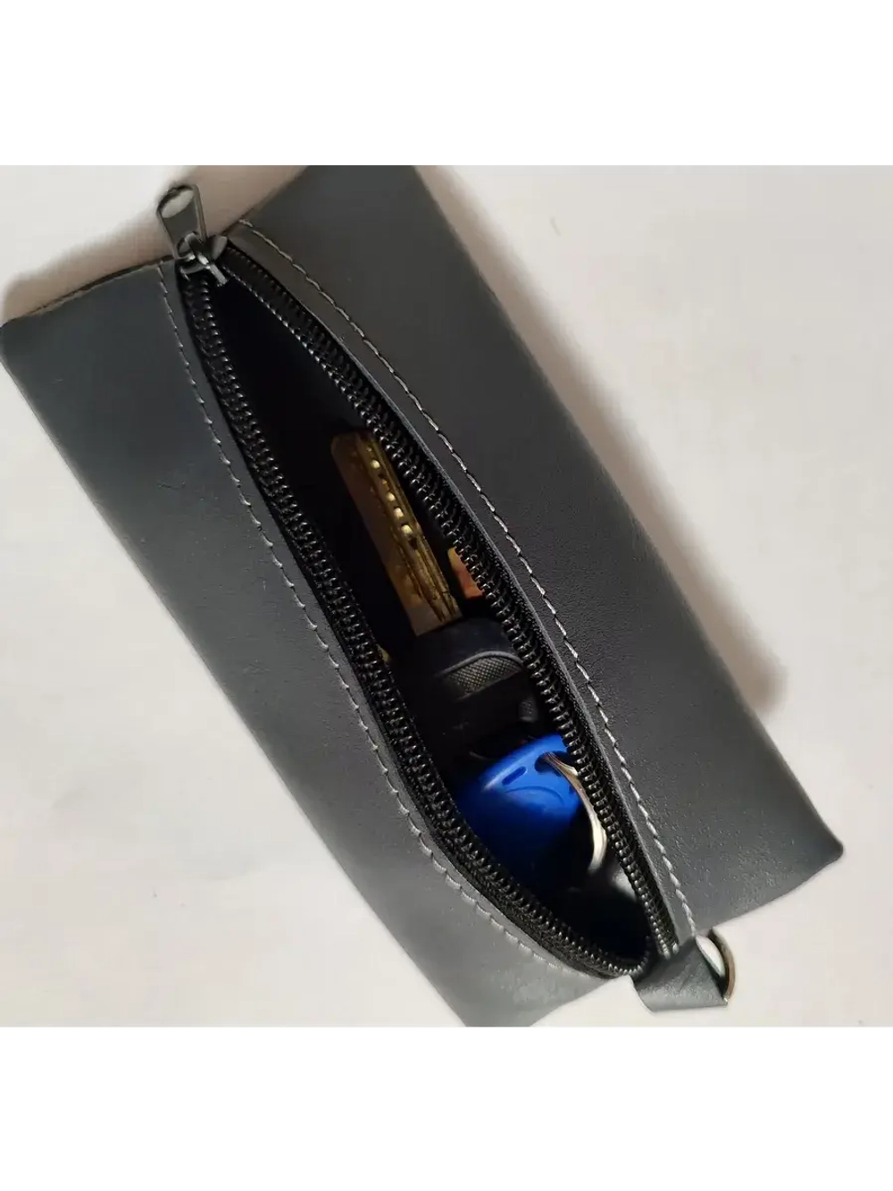 Ключница карманная из натуральной кожи