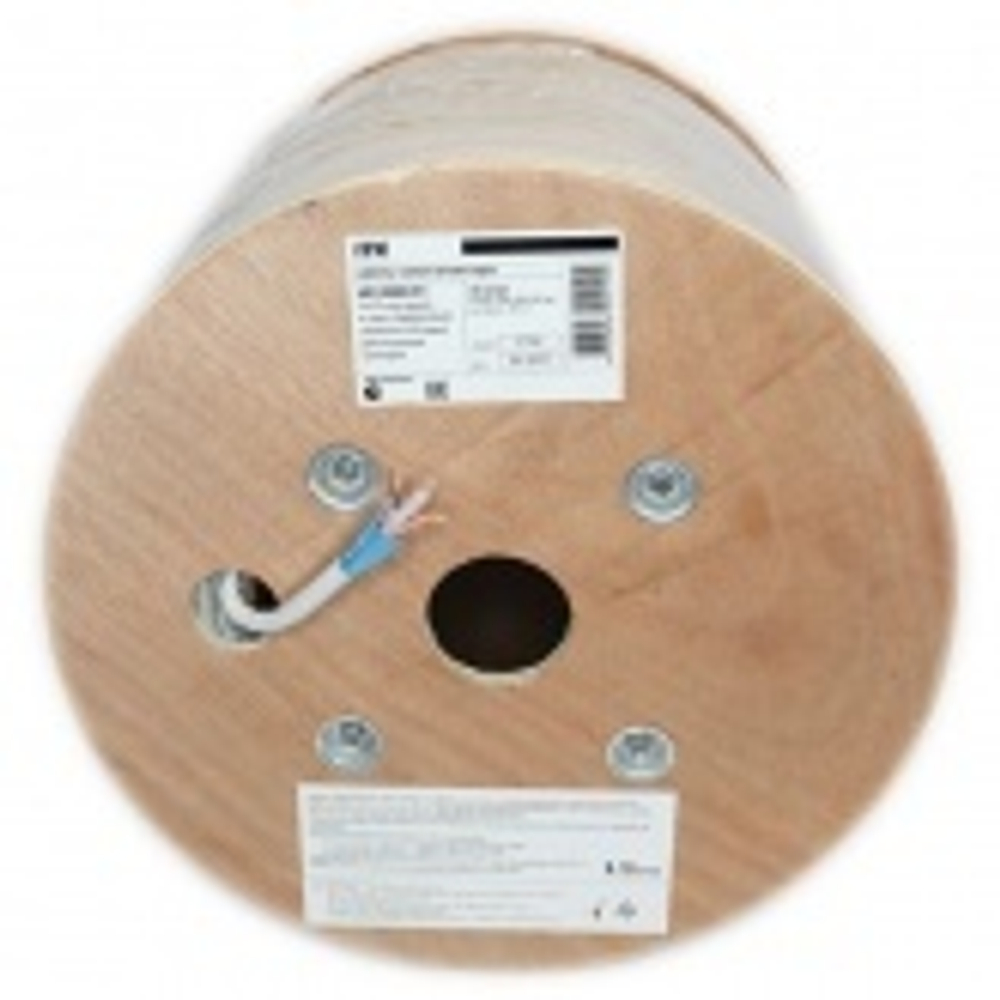 Кабель витая пара экранированный F/UTP 4х2х23AWG cat 6 solid серый [305м] ITK (провод для интернета) LC1-C604-311