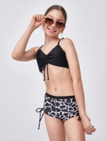 купальник раздельный 3 в 1 с шортами и топ парео