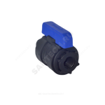 Кран шаровой компрессионный ПЭ Ду 46 1 1/2"x2" НР/ВР Ру16 VALFEX 1210012112200