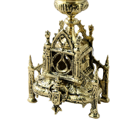 Bello De Bronze Каминные часы с канделябрами в наборе "Кафедральный"