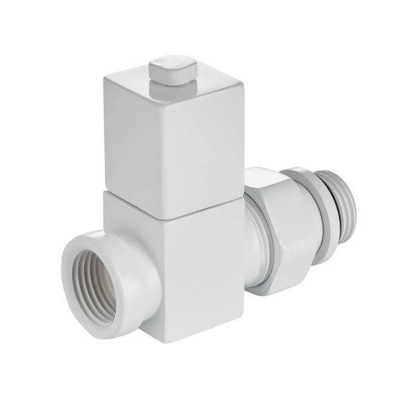 Набор дизайн-вентилей Royal Thermo CUBE, прямой (белый) 1/2quot; купить в Москве и Московской области по низкой цене с доставкой по России — (4) Набор дизайн-вентилей Royal Thermo CUBE, прямой (белый) 1/2quot; — (4)