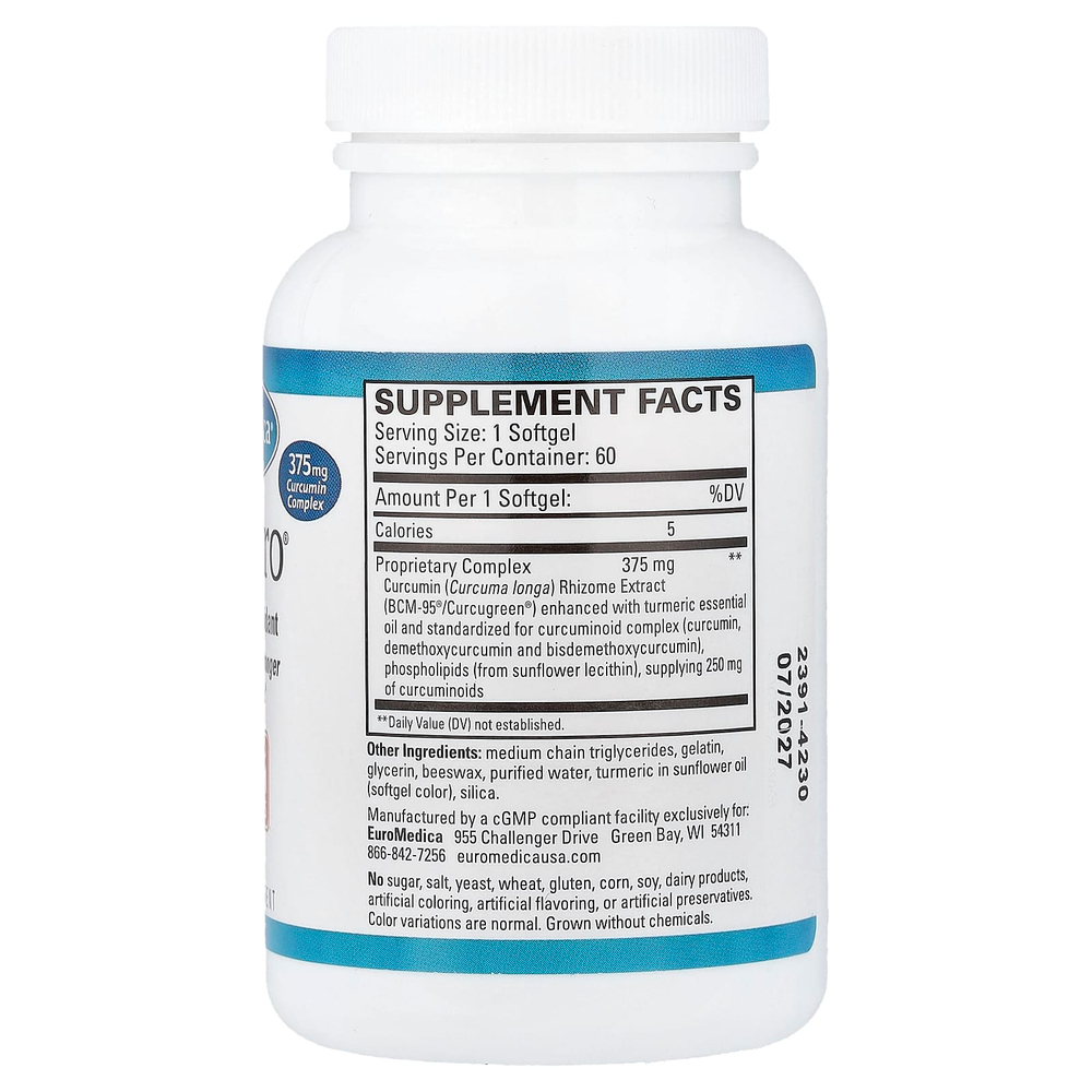 EuroMedica, CuraPro®, 60 капсул