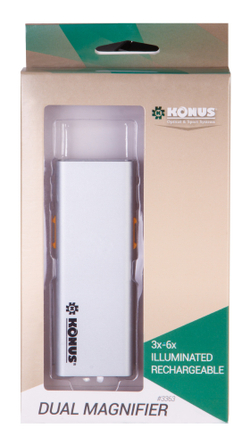 Лупа Konus Dual 3/6x - фото 8