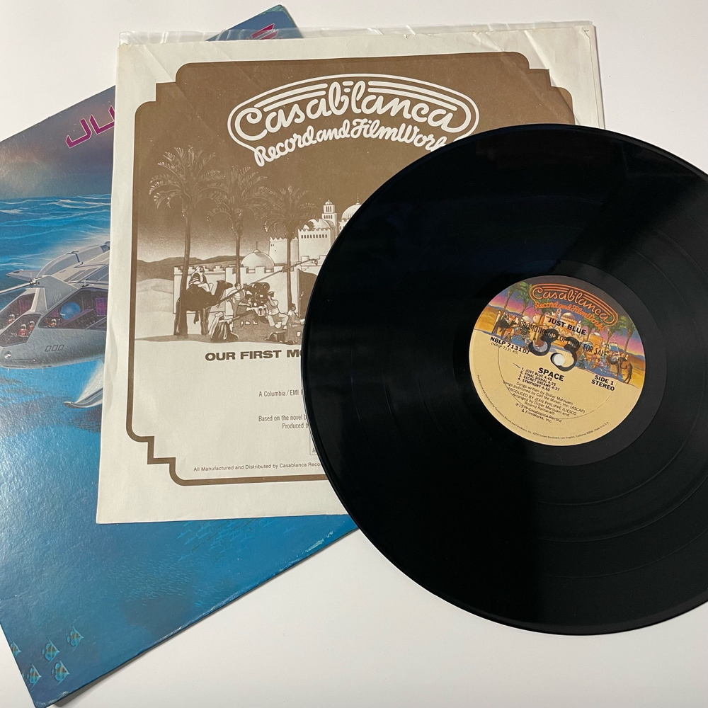 Винтажная виниловая пластинка LP Space Just Blue (США 1979) (Промо)