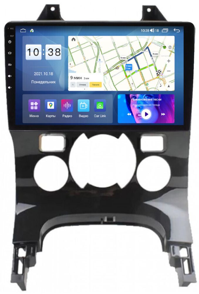 Магнитола для Peugeot 3008 2010-2017 (климат) - Parafar PF082XHD на Android 13, 8-ядер, 4Гб+64Гб, CarPlay, 4G SIM-слот