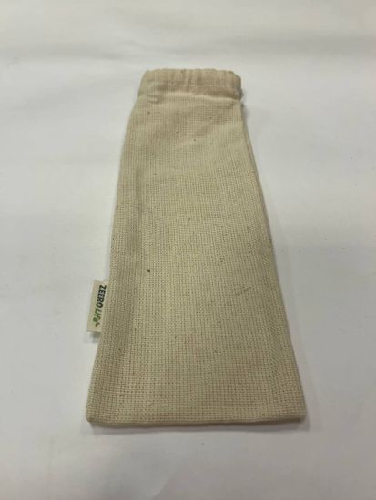 Чехол для столовых приборов и трубочек белый (уценка)