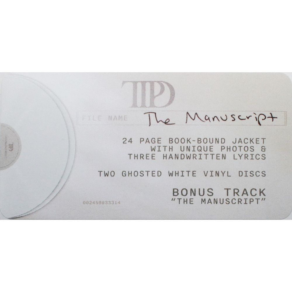 Taylor Swift. The Tortured Poets Department (Coloured Vinyl)(2LP) 2024