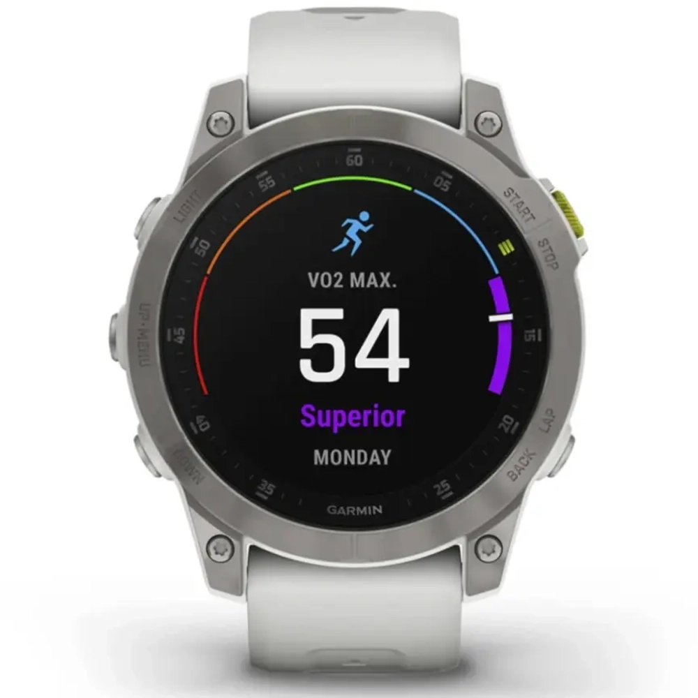 Умные часы Garmin Epix™ Gen 2 (010-02582-20) Sapphire - White Titanium