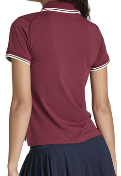 Женское поло Wilson Tennis Club - cranberry