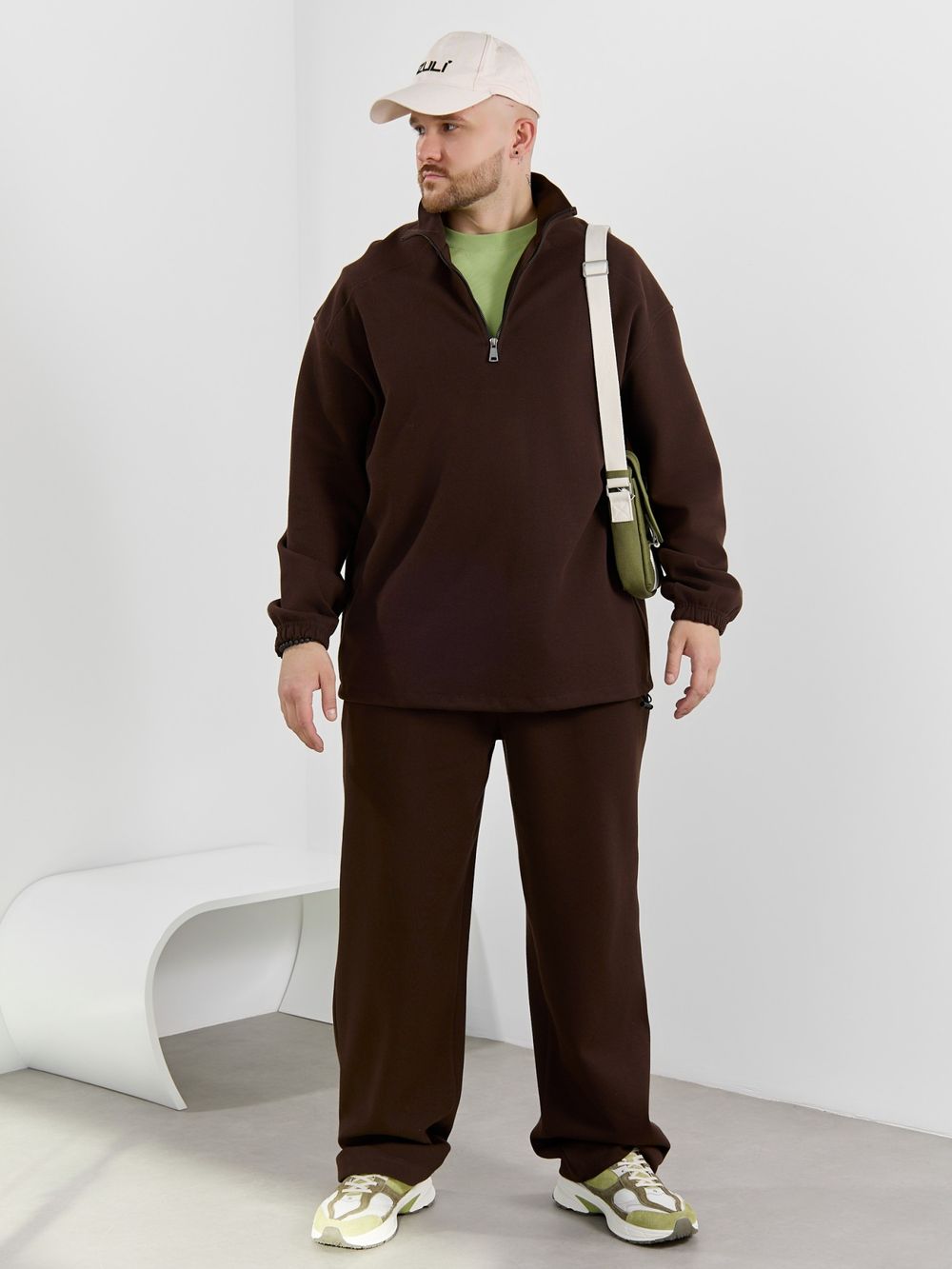 Толстовка мужская Интер-1 Виотекс КОРИЧНЕВЫЙ