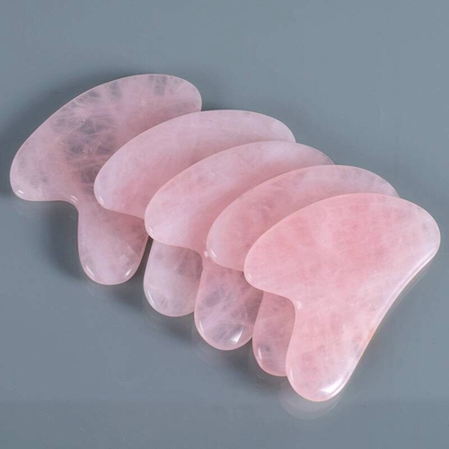 Гуаша скребок из кварца 80*50*4 мм