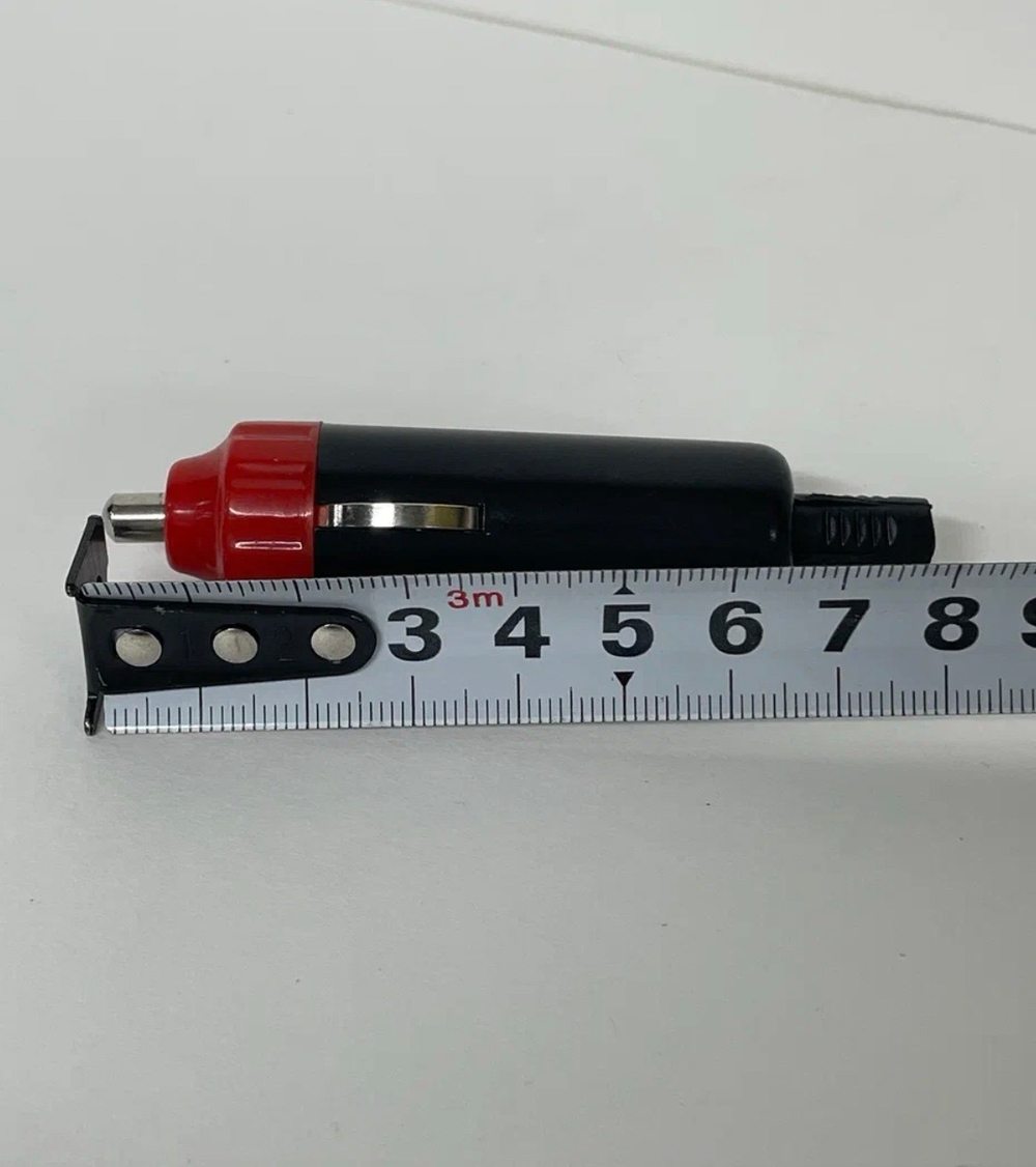 Штекер в прикуриватель автомобильный без предохранителя, 12 - 24V, под пайку, без проводов, TG (за 1 шт)